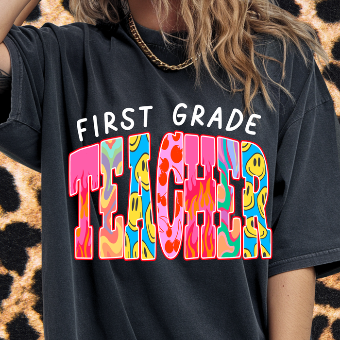 First Grade Groovy Tee