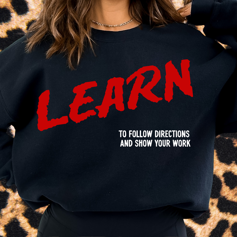 LEARN Crewneck Sweatshirt