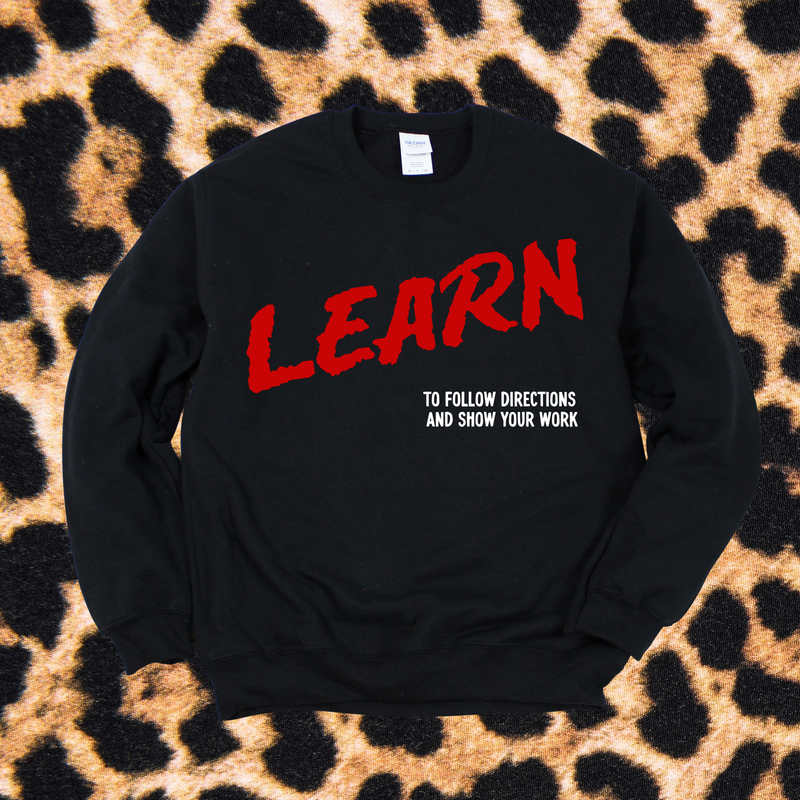 LEARN Crewneck Sweatshirt