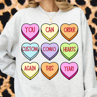 CUSTOM Love for School Crewneck Sweatshirt