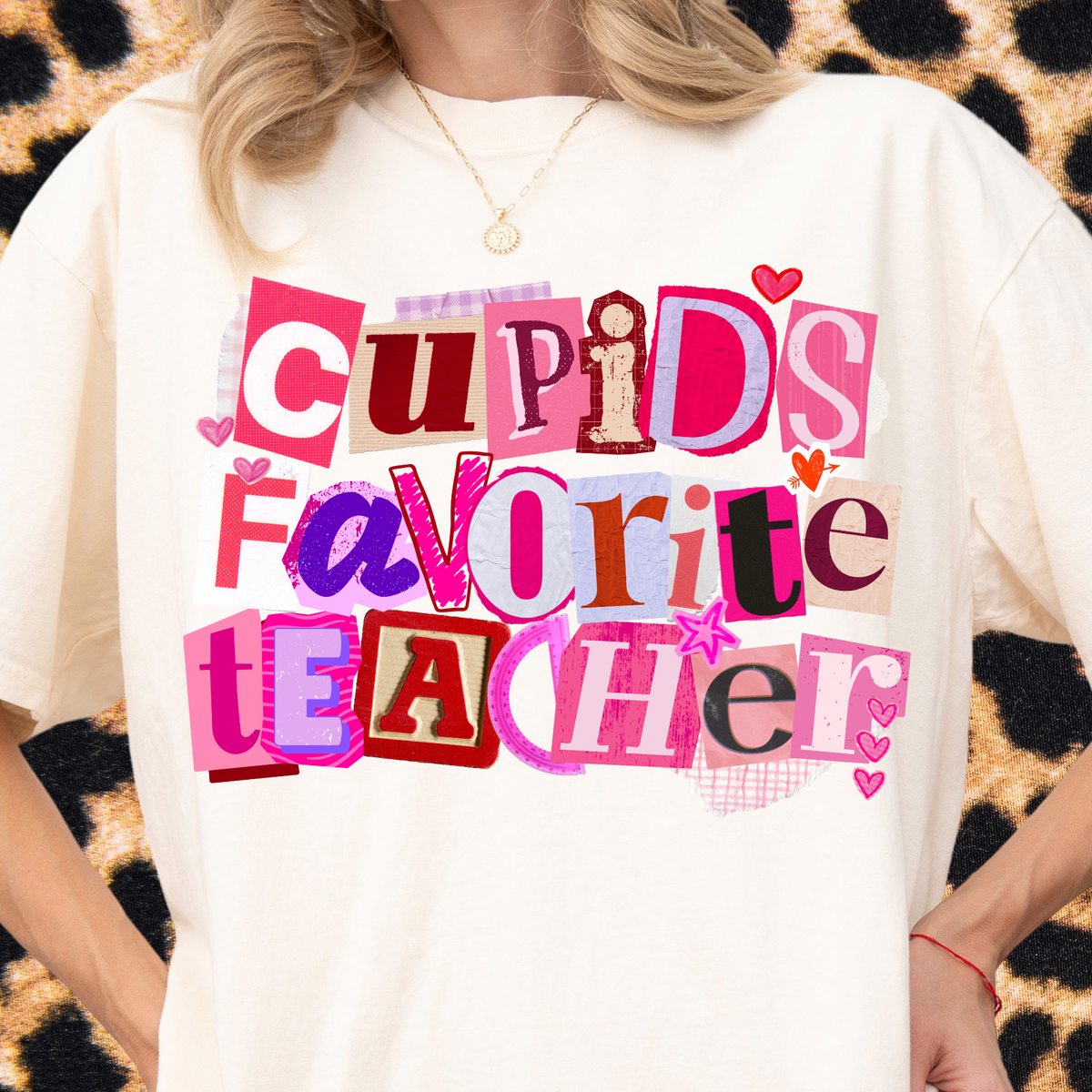 Cupid's Favorite Teacher Tee