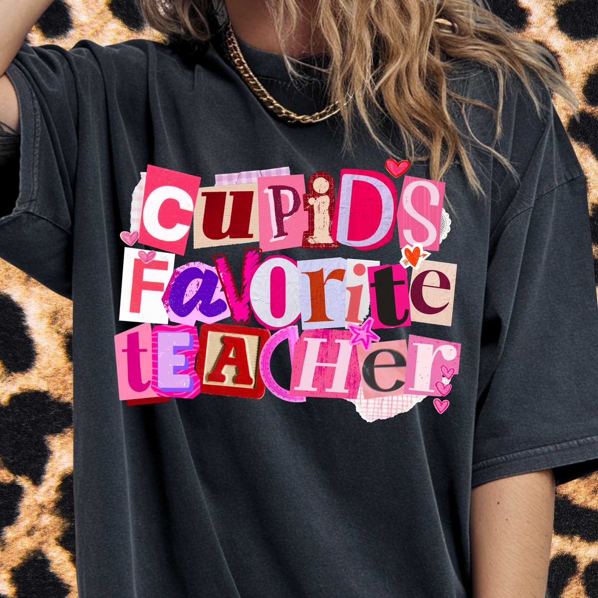 Cupid's Favorite Teacher Tee