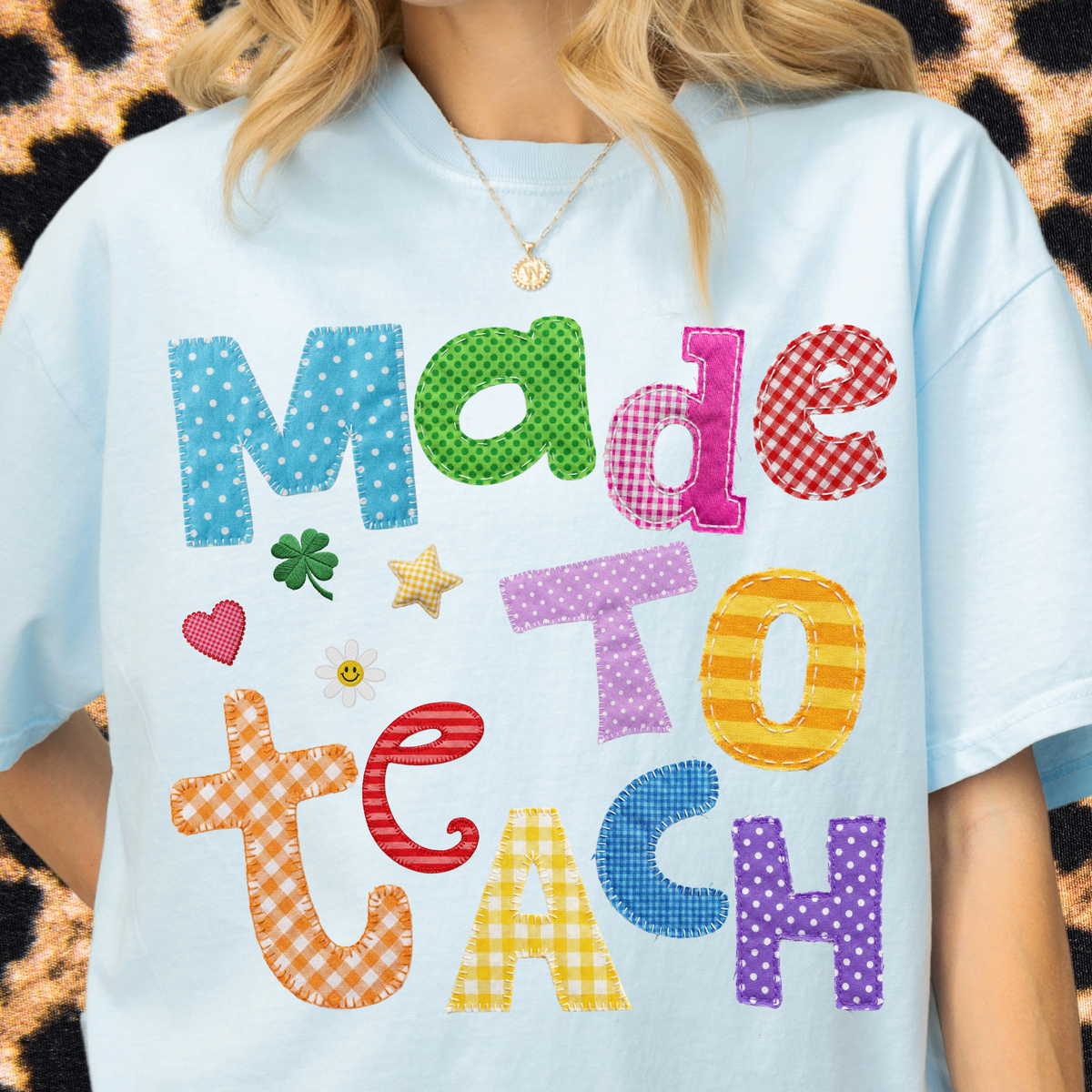 Patchwork Made to Teach Tee
