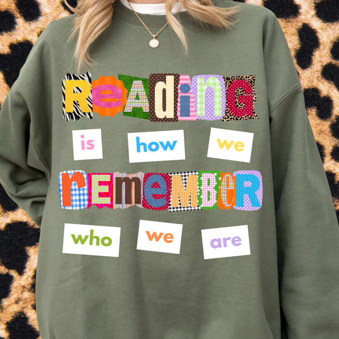 Reading to Remember Crewneck Sweatshirt