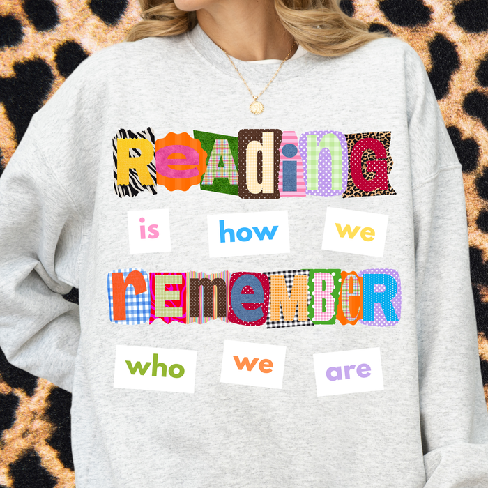 Reading to Remember Crewneck Sweatshirt