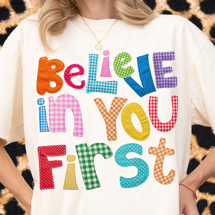 Believe in You First Tee