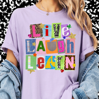 Live Laugh Learn Tee