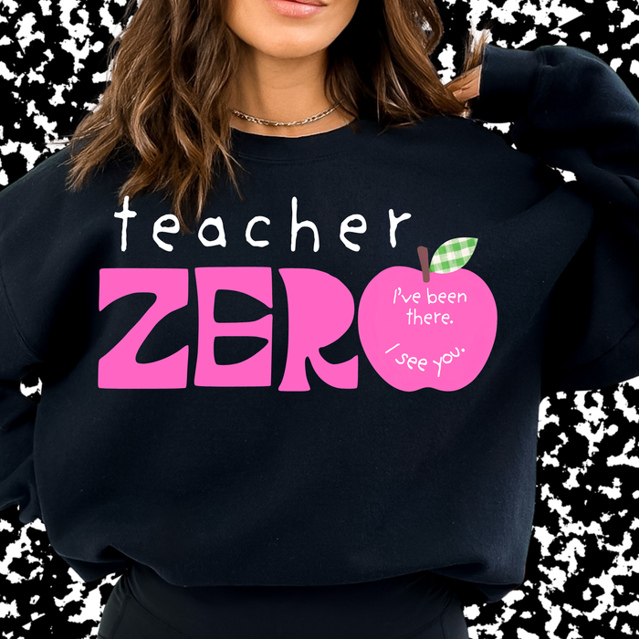 Teacher Zero Crewneck Sweatshirt