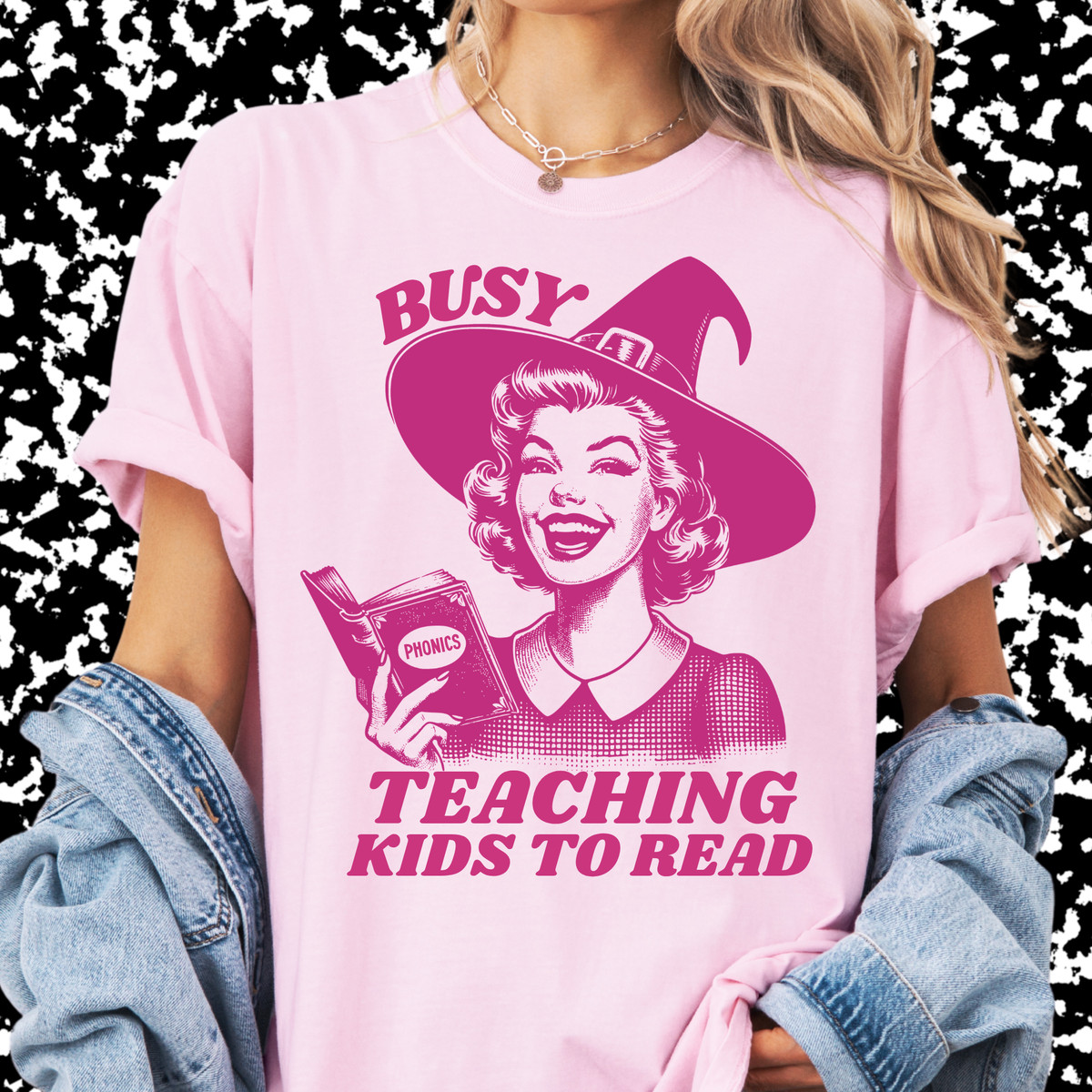 Busy Teaching Tee