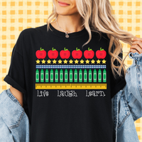 Live Laugh Learn Tee