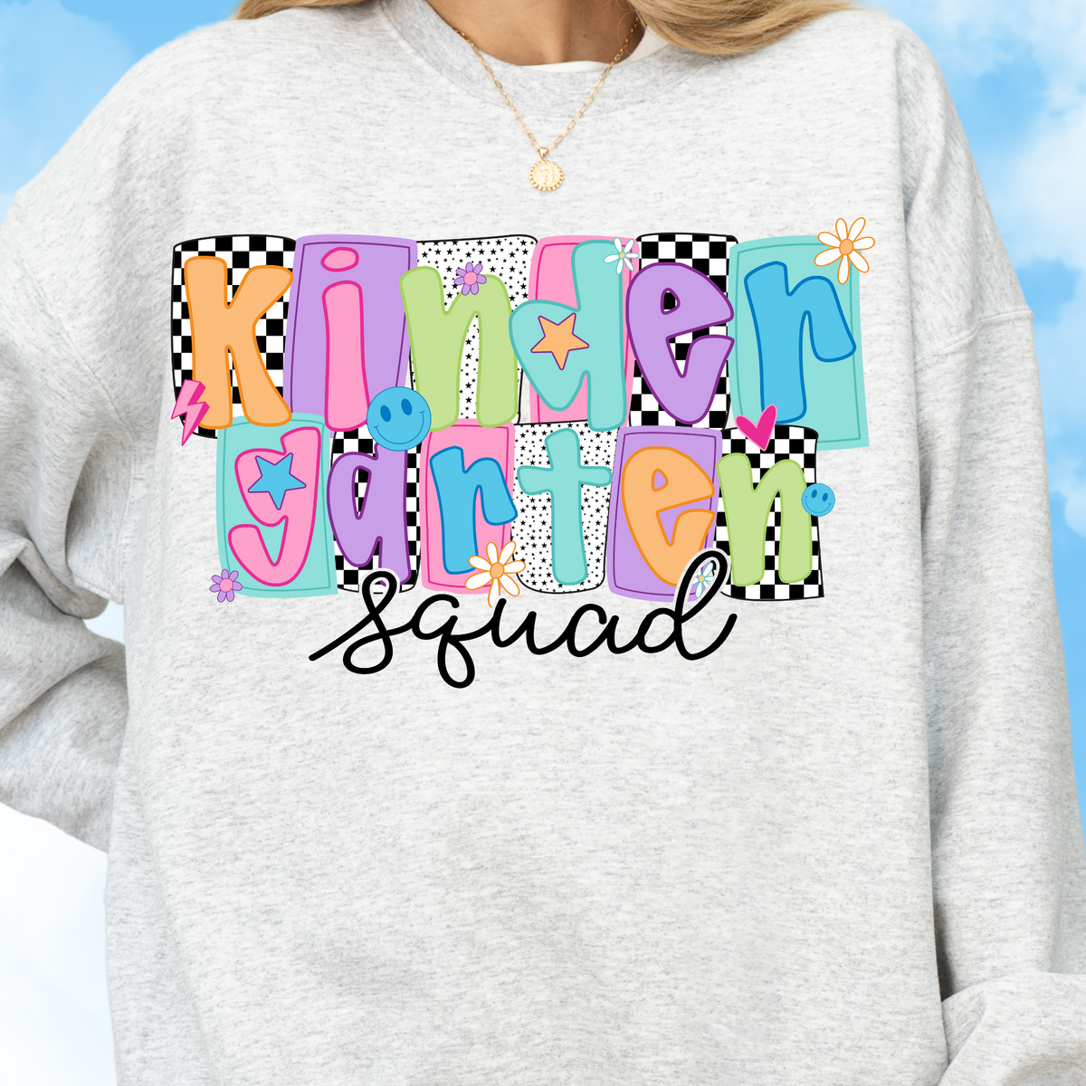 Kindergarten Squad Crewneck Sweatshirt