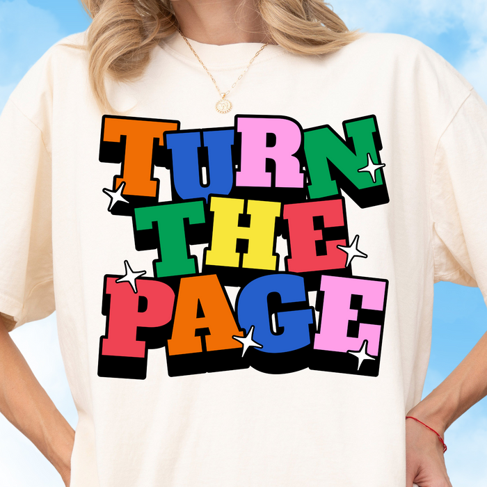 Turn the Page Tee