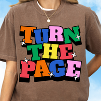 Turn the Page Tee