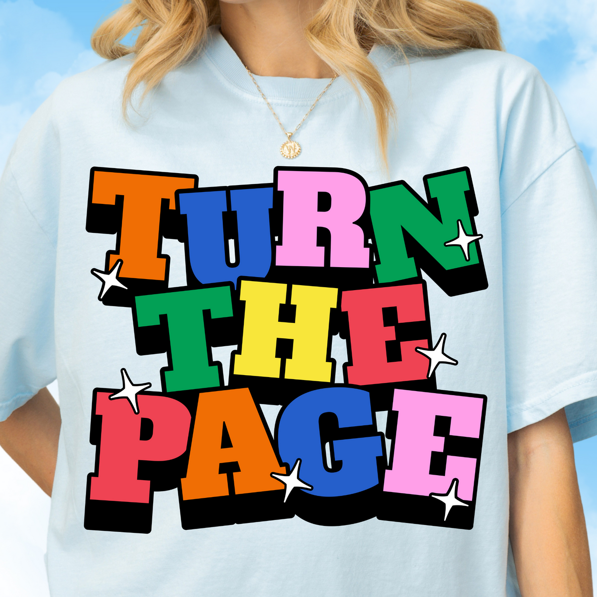 Turn the Page Tee