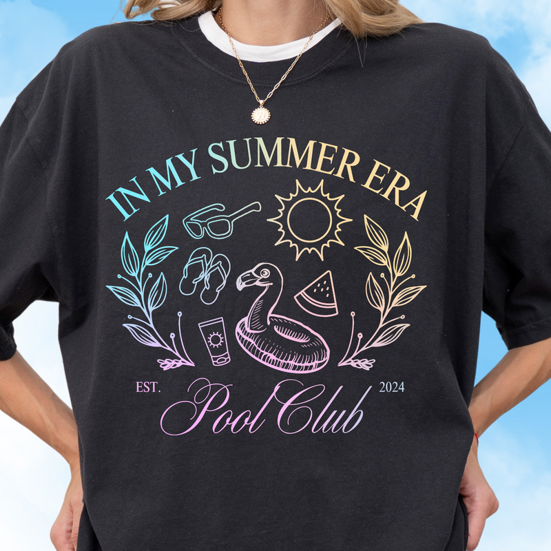 Summer Era Pool Club Tee