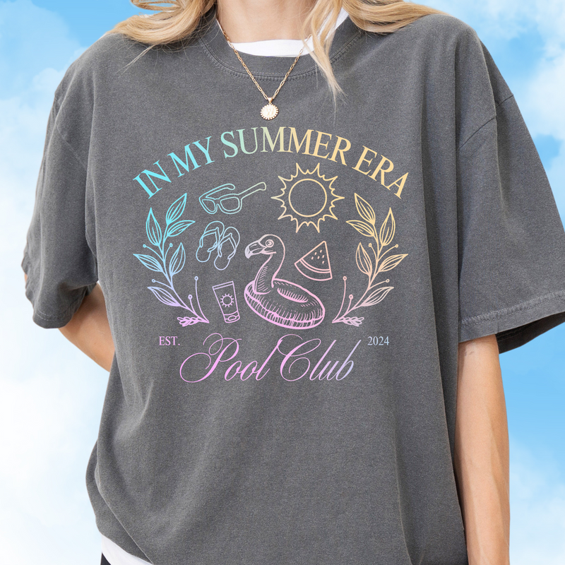 Summer Era Pool Club Tee