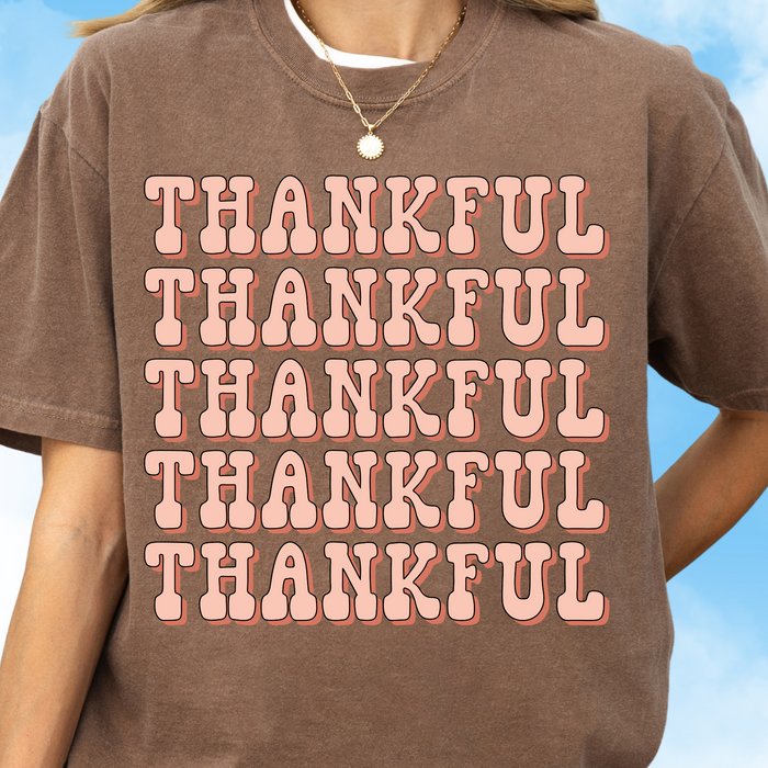 Thankful on Repeat Tee