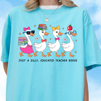 Silly Teacher Goose Tee