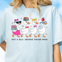 Silly Teacher Goose Tee