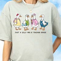 Pre-K Teacher Goose Tee