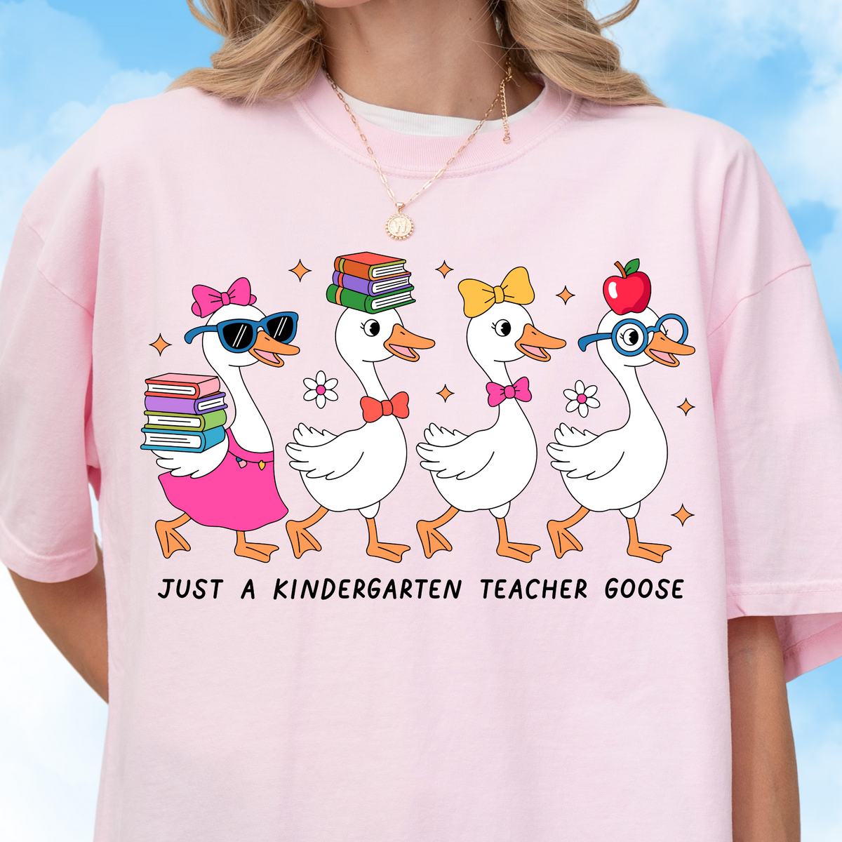 Silly Kindergarten Goose Tee