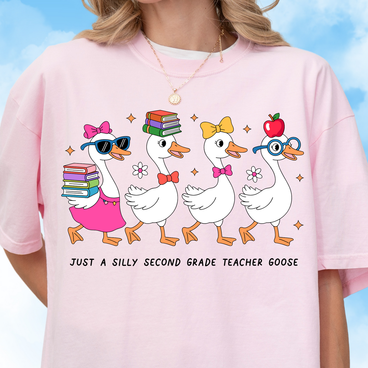 Silly Second Grade Goose Tee