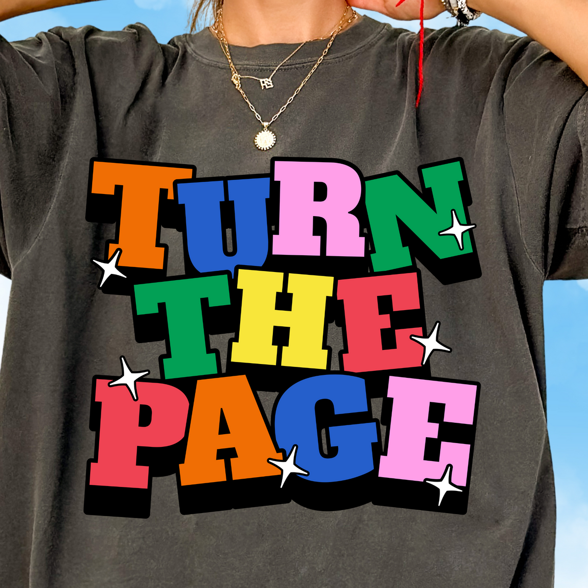 Turn the Page Tee