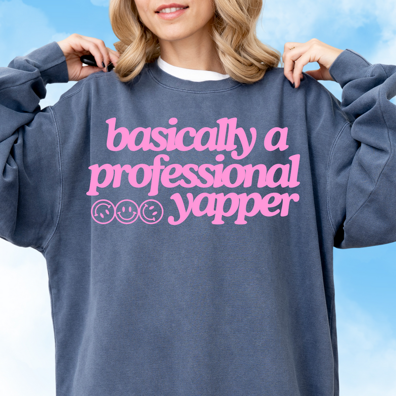 Professional Yapper Crewneck Sweatshirt