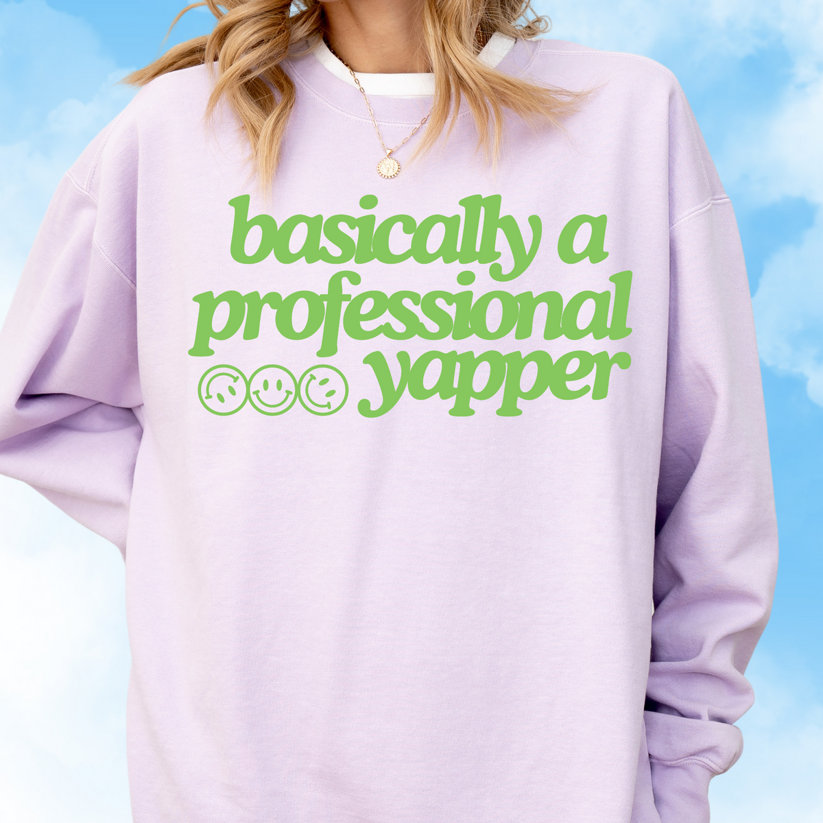 Professional Yapper Crewneck Sweatshirt