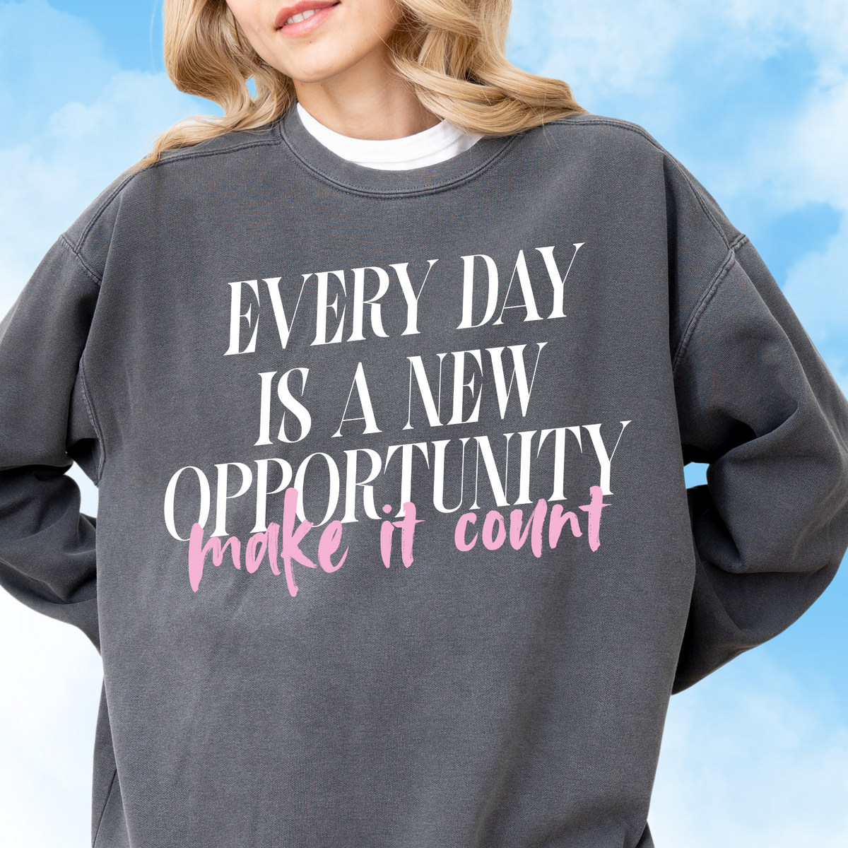 Make it Count Crewneck Sweatshirt