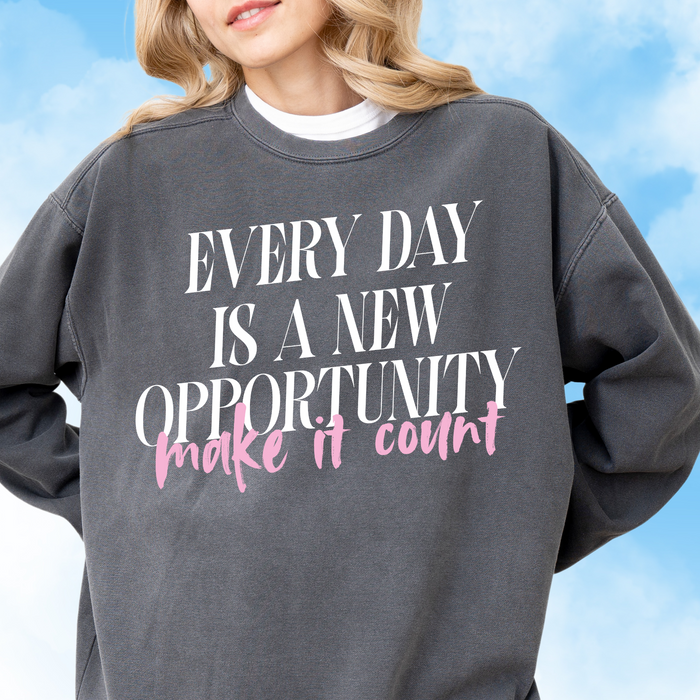 Make it Count Crewneck Sweatshirt