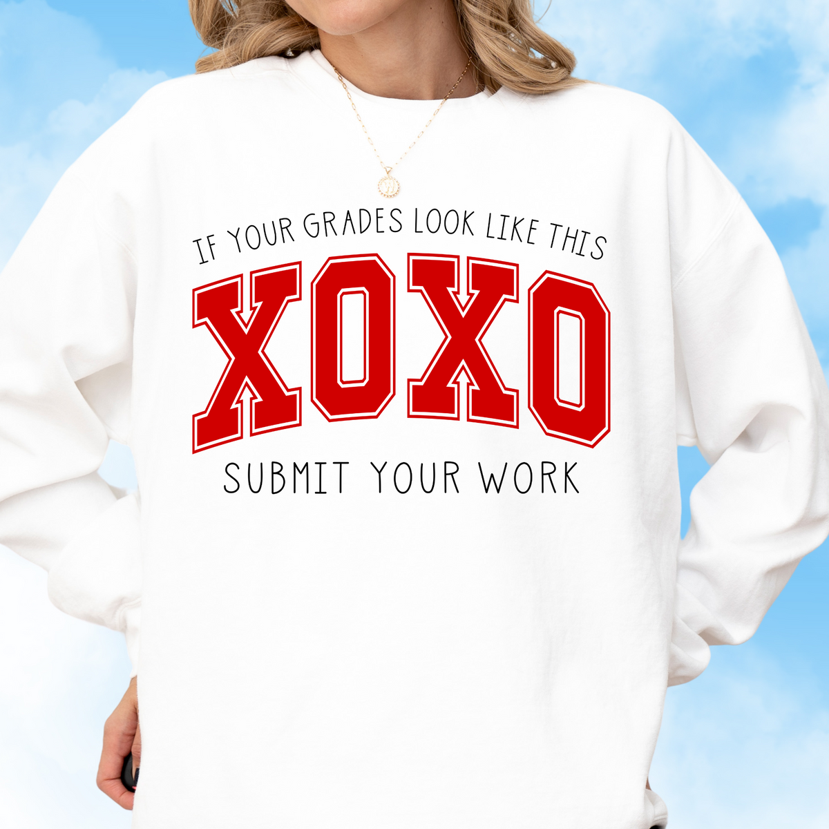 Submit Your Work Crewneck Sweatshirt