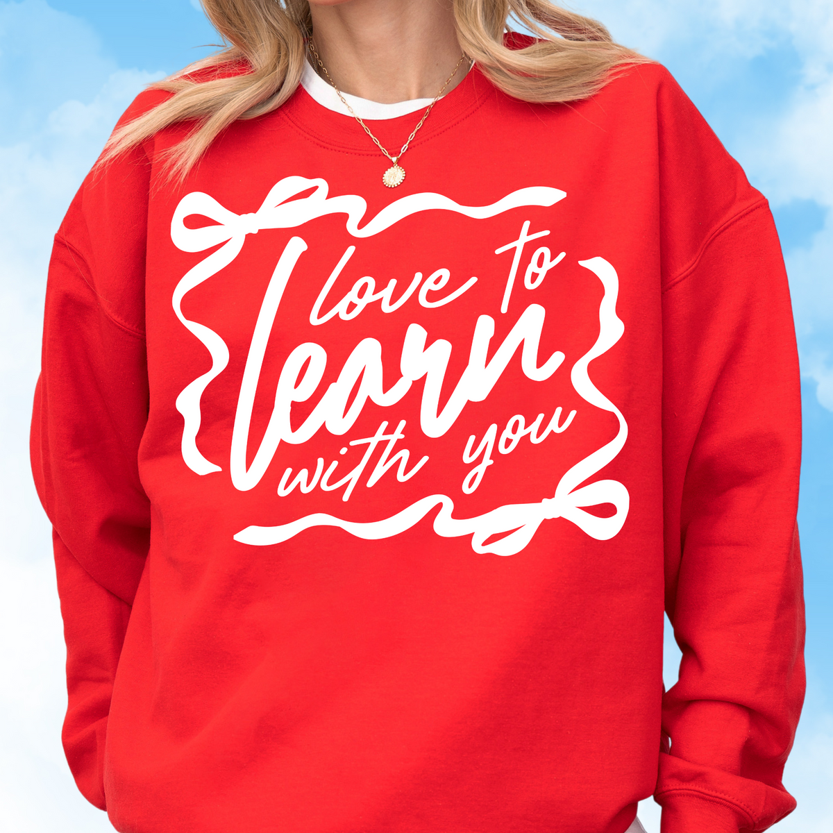 Love to Learn Crewneck Sweatshirt