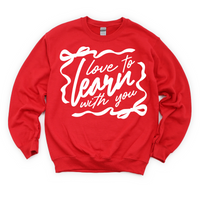 Love to Learn Crewneck Sweatshirt