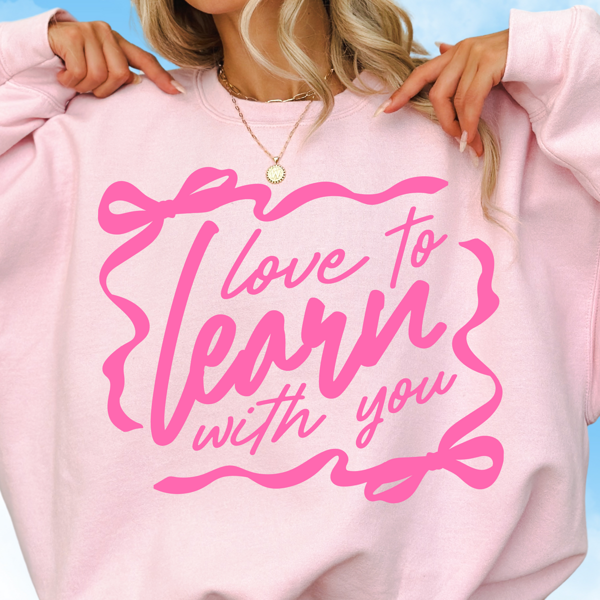 Love to Learn Crewneck Sweatshirt