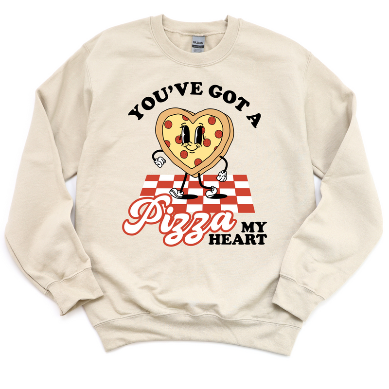 You've Got A Pizza My Heart Crewneck Sweatshirt