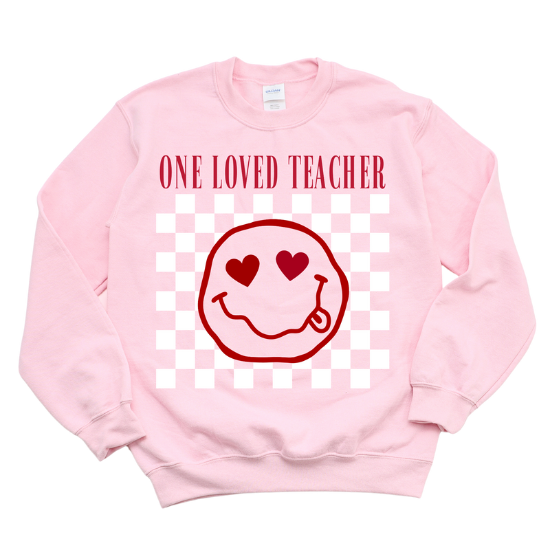 One Loved Teacher Crewneck Sweatshirt