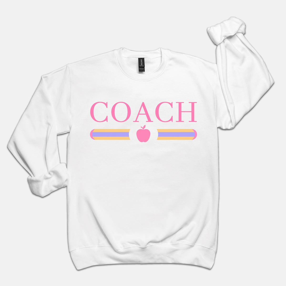 Designer Apple COACH Crewneck Sweatshirt