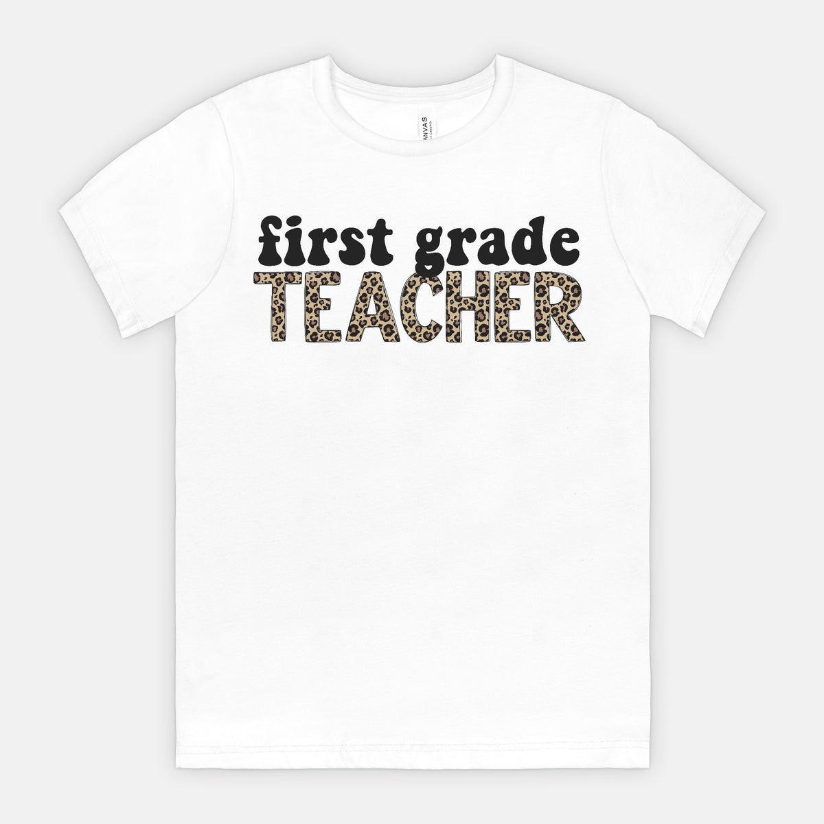 First Grade Leopard Tee