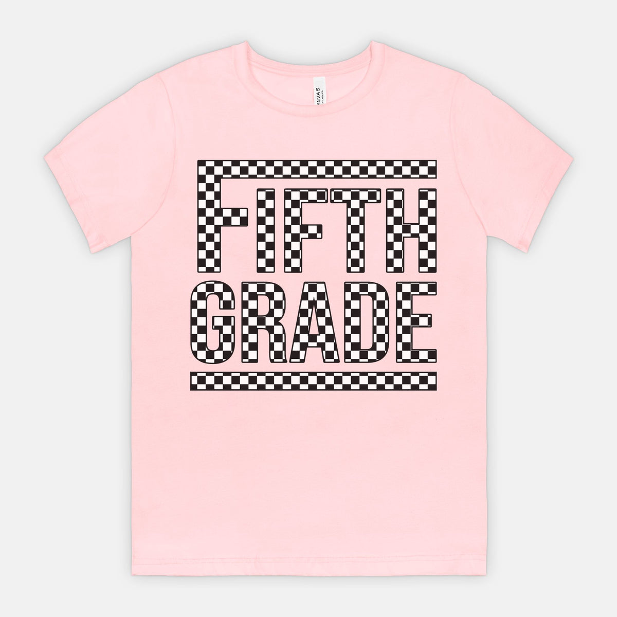 Fifth Grade Checked Out Tee