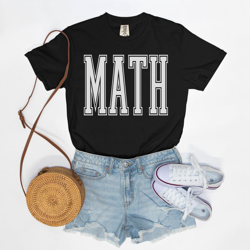 Math Varsity Tee