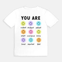 Happy You Are Here Pocket Print Tee