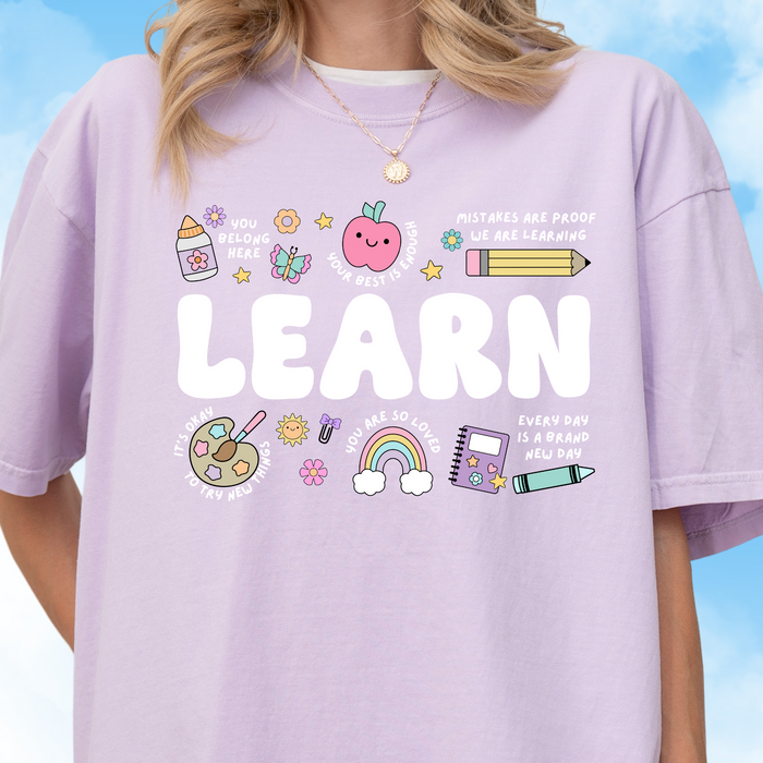 Learn Affirmation Tee