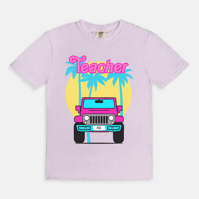 ESL Malibu Teacher Jeep Tee