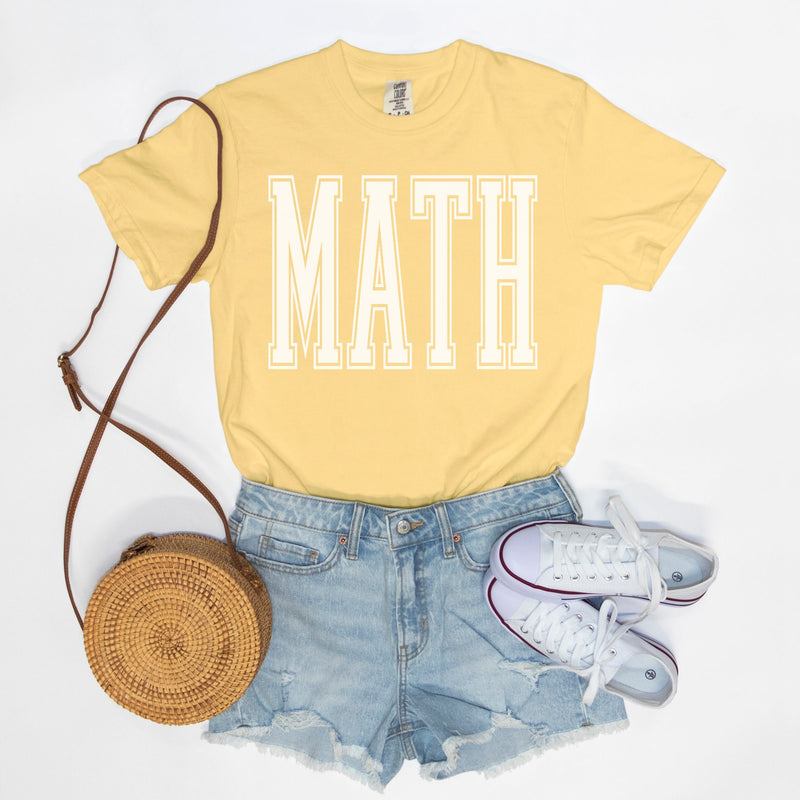 Math Varsity Tee