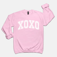 White XOXO Crewneck Sweatshirt
