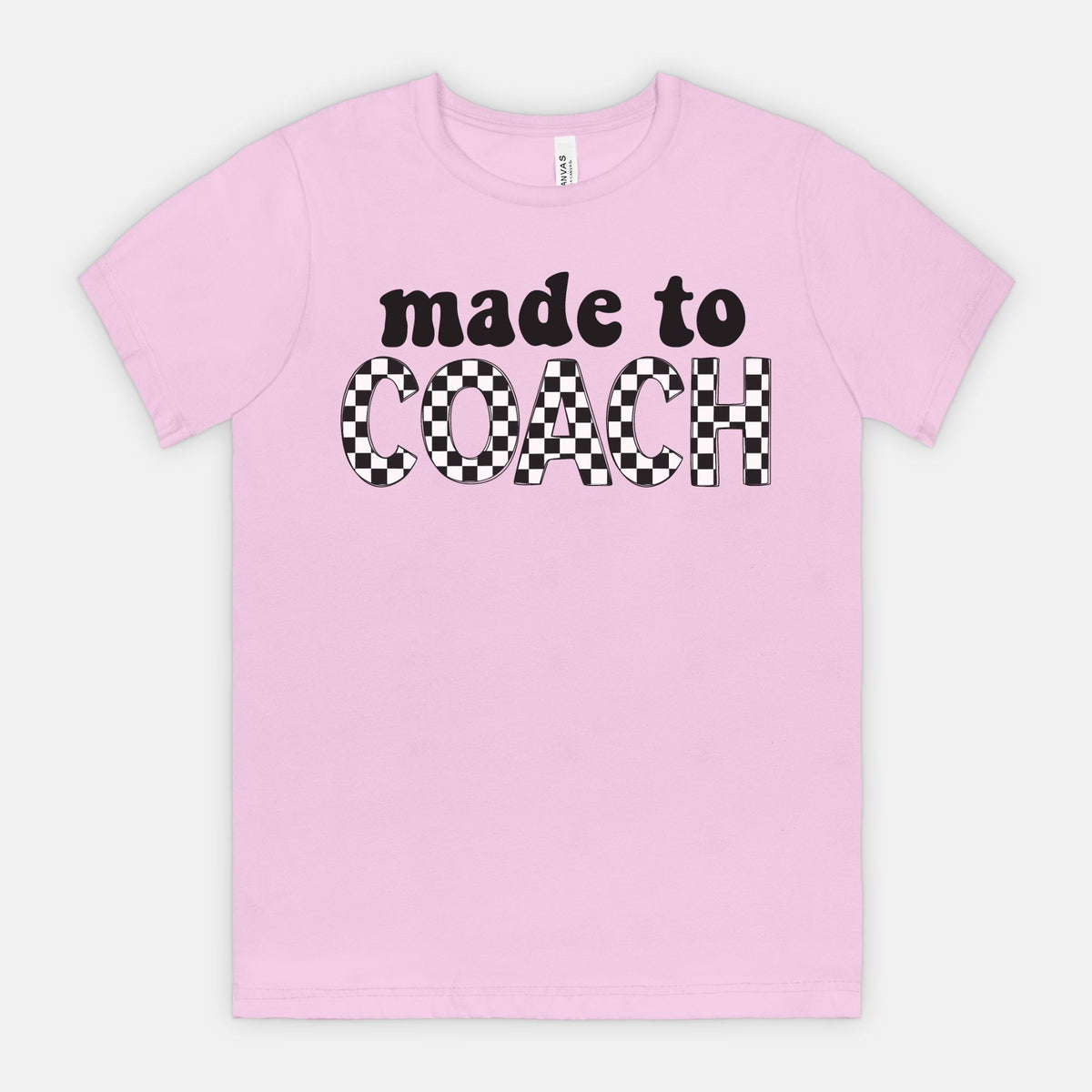 Checkered Made to Coach Tee