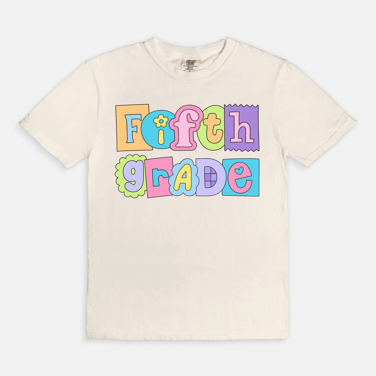 Fifth Grade Scrappy Tee