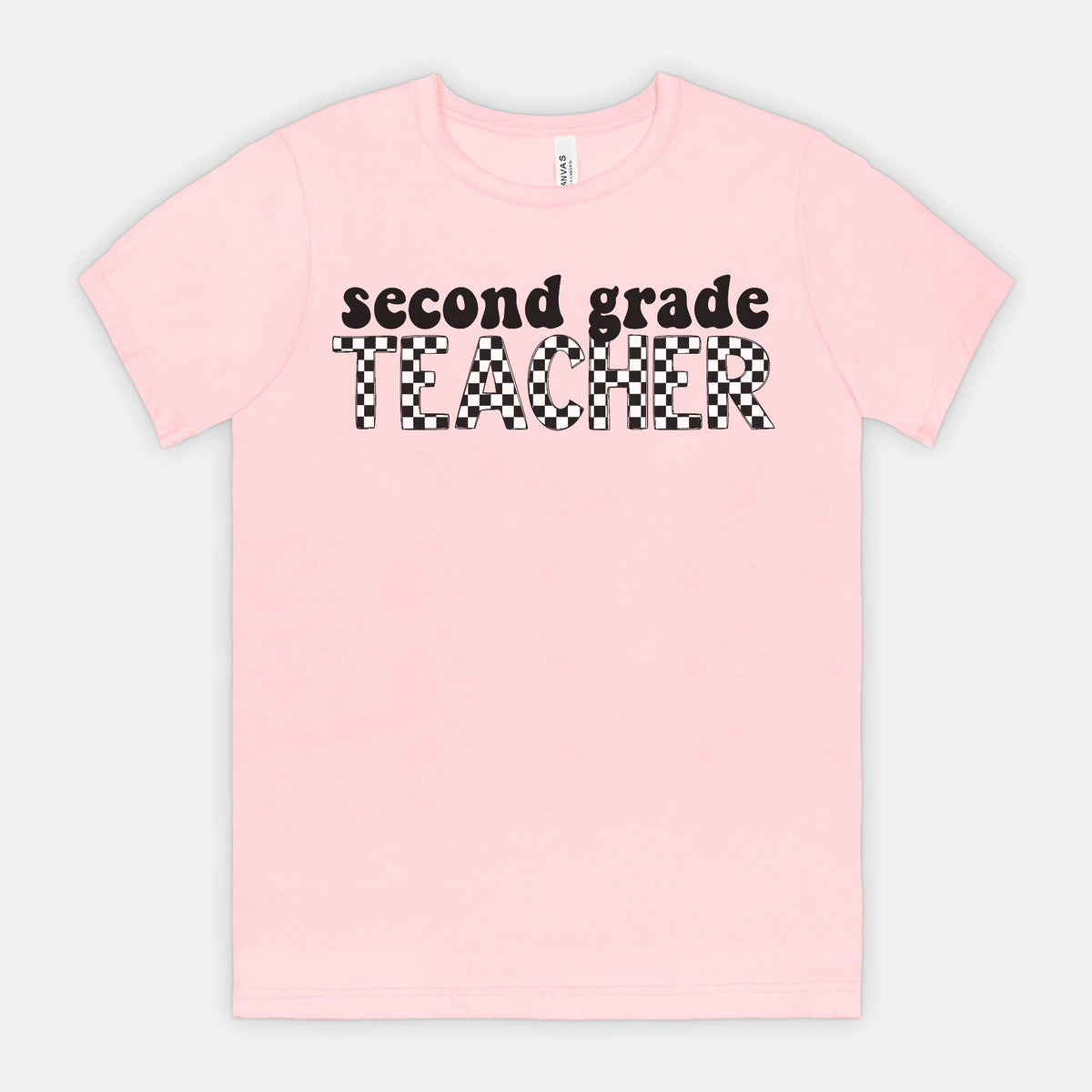 Checkered Second Grade Tee