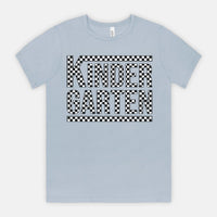 Kindergarten Checked Out Tee